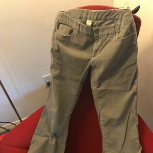 Jcrew  grey cord pant